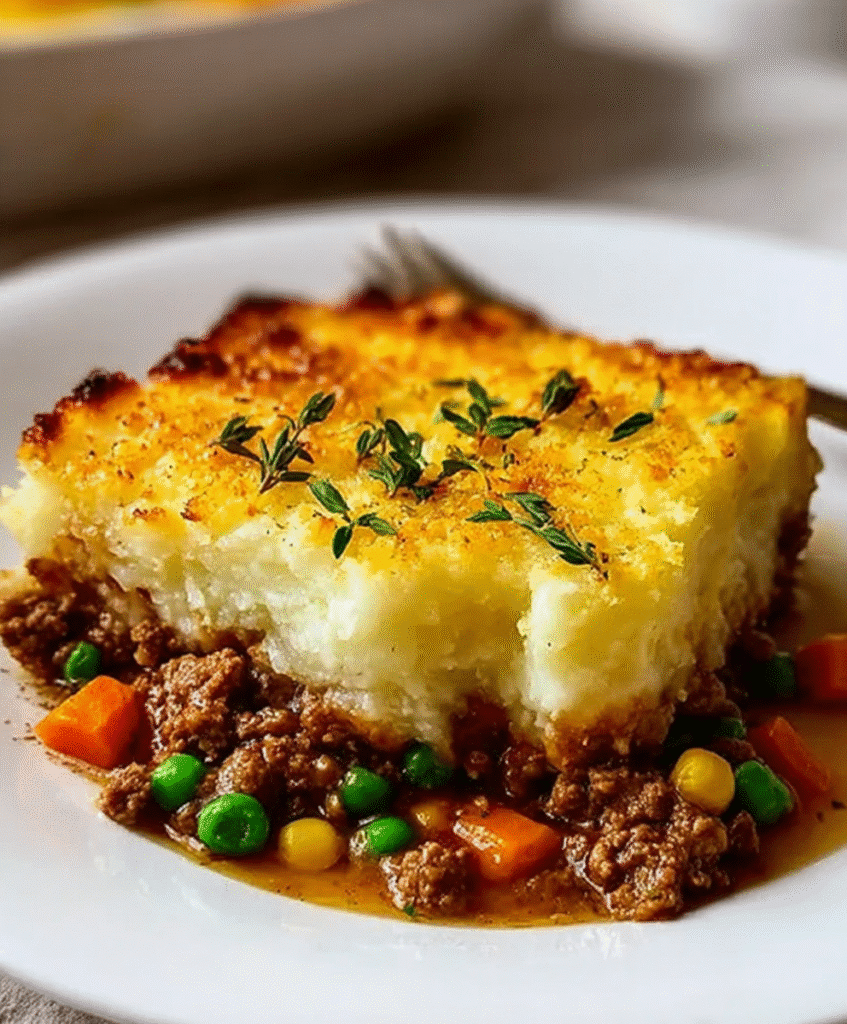 Shepherd’s Pie with Ground Beef