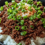 Korean Ground Beef Bowl (25-Minutes)