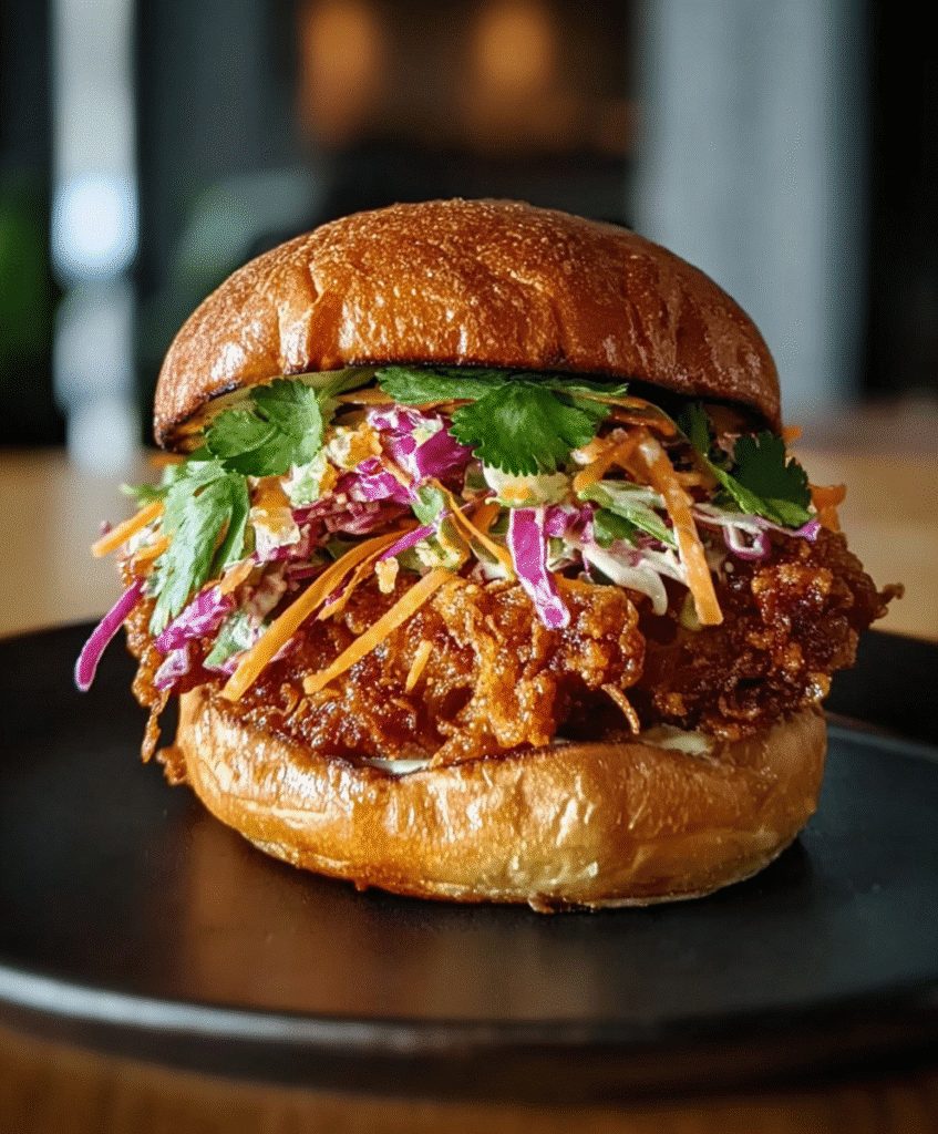 Thai Fried Chicken Sandwich