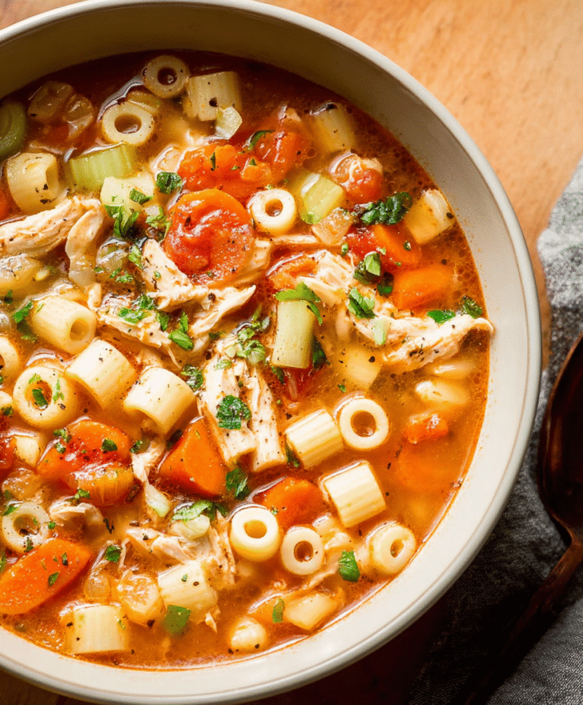 Sicilian Chicken Soup