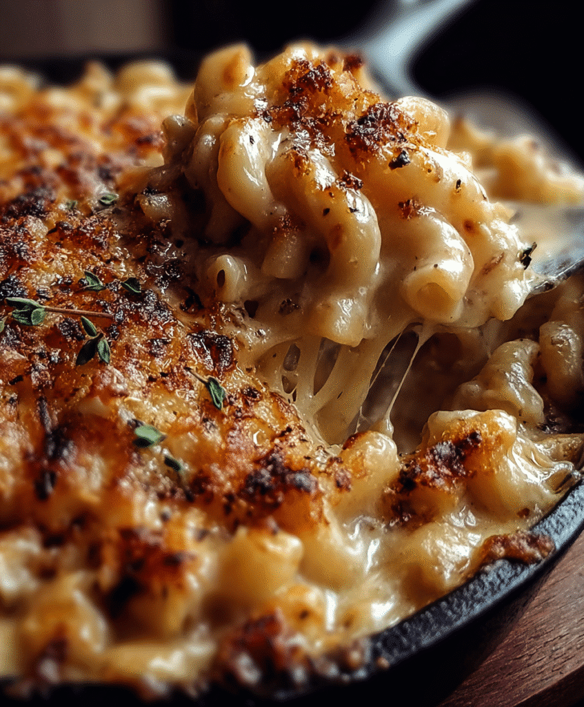 French Onion Soup Mac & Cheese