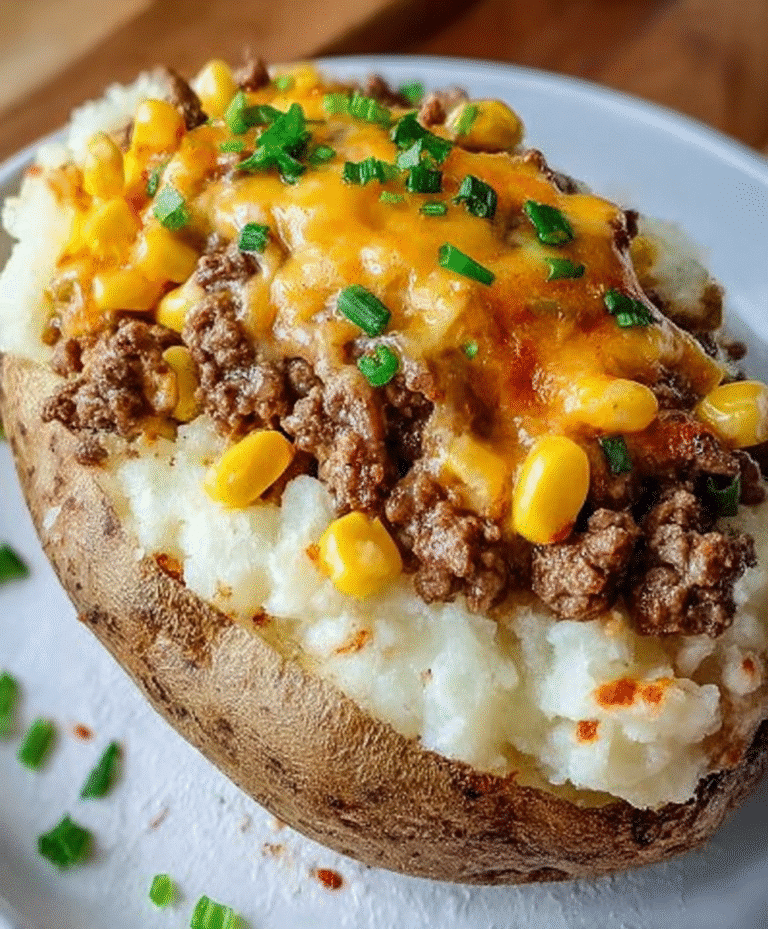 Shepherd’s Pie Baked Potato