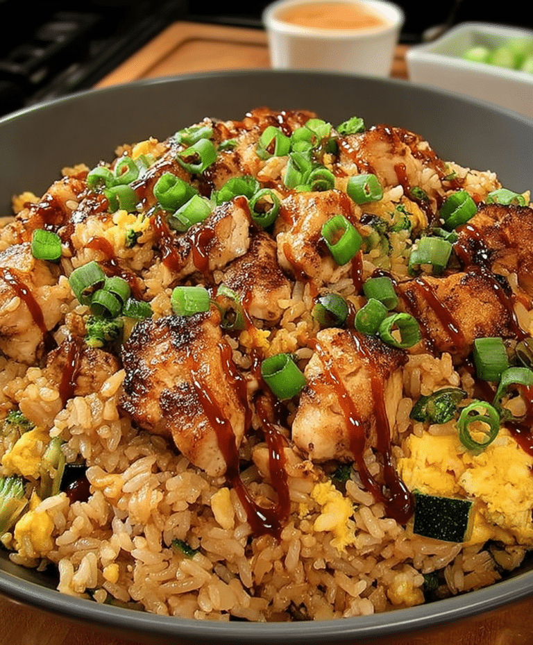 Hibachi-Style Chicken Fried Rice